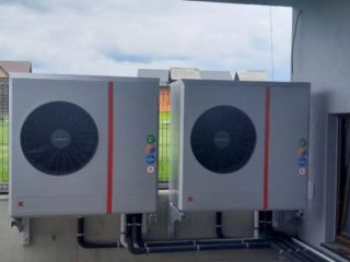 AirKompakt Hőszivattyú Kaszkád rendszer